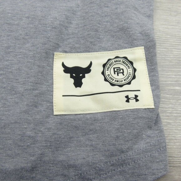 Under Armour Project Rock Champions Iron Paradise T-Shirt Men's Size XL Tee NEW - Picture 4 of 11